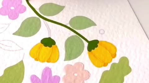 Simple Flower Painting