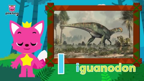 LEARN DINOSAUR`S NAMES WITH PINKFONG + COMPILATION ! ENGLISH VOCABULARY FOR KIDS ! PINKFONG ABC !!!!