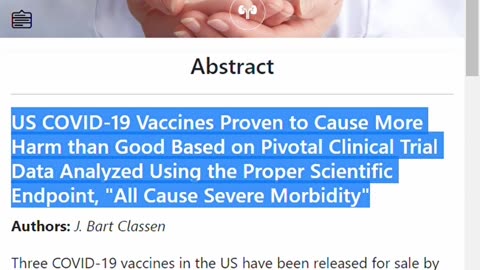 Covid-19 Vaccine Adverse Events Part 3