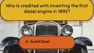 Automotive History Question 8