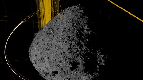 OSIRIS-REx Slings Orbital Web Around Asteroid to Capture Sample _ 4K