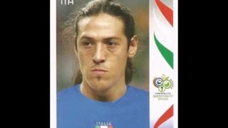 PANINI STICKERS ITALY TEAM WORLD CUP 2006