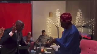 Nigerian president elect dancing