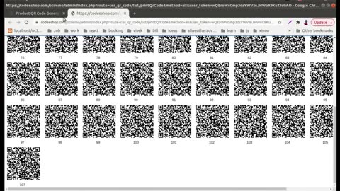 Opencart Product QR Code Extension