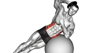 Abdominal Workout With Exercise Ball