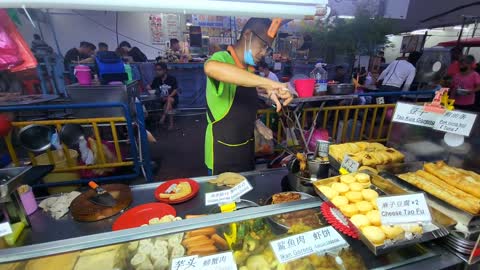 MEAT ROLLS AT NEW LANE STREET FOOD STALLS