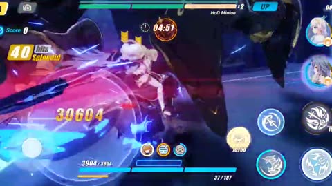 Honkai Impact 3rd - Memorial Arena Exalted Vs HOD Minion S Difficulty July 26 2022