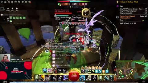 GW2 WvW MULTICLASS BUILD AND EVENTS MAGUUMA AND BORLIS PASS