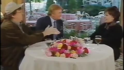 Remember when Donald Trump, Roseanne Barr & Michael Moore sat at a Table and talked about Communism?