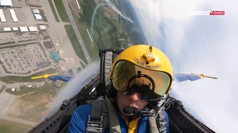 This Blue Angel's Cockpit video is Terrifying And Amazing 👏 😳 😍