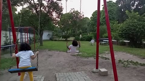 Kids swing