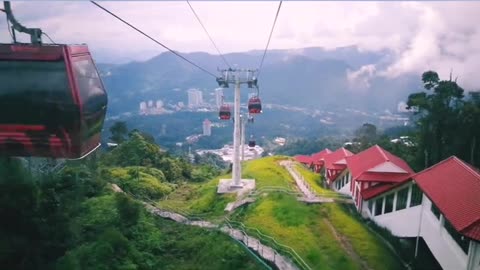 Beautiful Scenery_[📍Genting Highlands, Malaysia 🇲🇾] Amazing City : Peak of the mountains 🗻