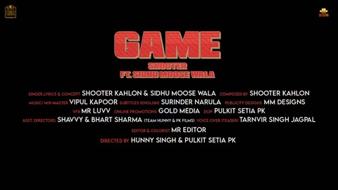 Game over new song Sidhu Moose wala