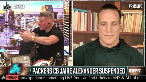 Jaire Alexander SUSPENDED for one game by Packers 🧀 | Pat McAfee