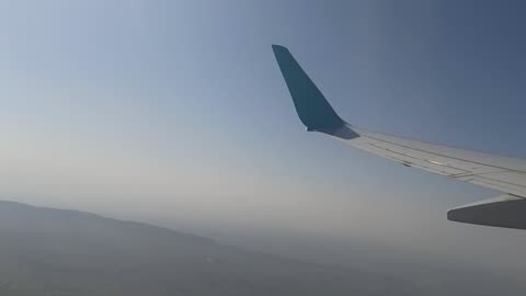 Serene Air Airbus A330 takeoff Cabin View from Islamabad International Airport