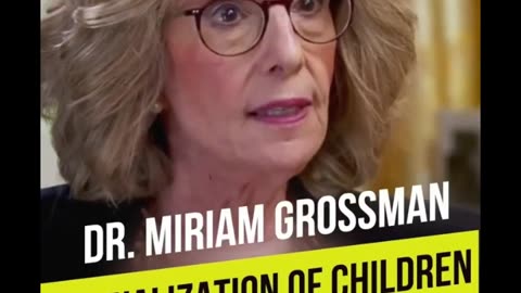 Miriam Grossman MD - 'When biology is denied, a price is paid.' - PREVIEW