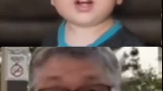 Hilarious video of my dad and my baby son!
