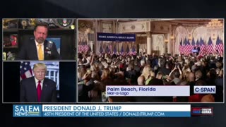 President Trump talks about why he has decided to run for President again...