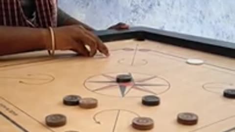 Carrom-Flying shot never seen before