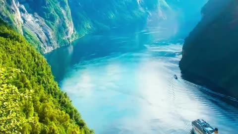 Drone Flight Over Europe's Highest Waterfall ⛰️🌊🦅