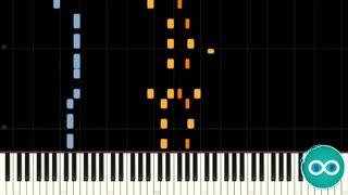 Waterflame - Clutterfunk Midi Synthesia Piano Cover