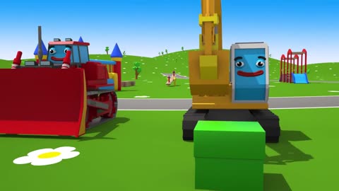 Learn Colors And Shapes Online For Free With 3D Cars Cartoon Bumping