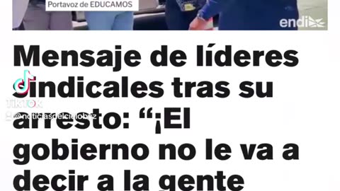 ARRESTADOS Y LUEGO LIBERADOS 3 LÍDERES SINDICALES 1/MAYO/2023