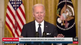 Biden Warns Russia Of Cost Of War