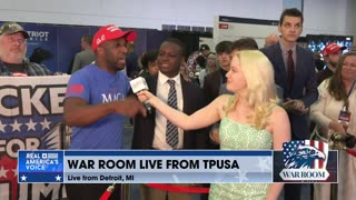 Jayne Zirkle Interviews Posse Members On Day One Of The People's Convention