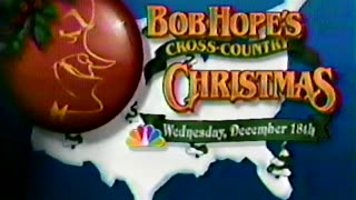December 9, 1991 - Promo for 'Bob Hope's Cross-Country Christmas'