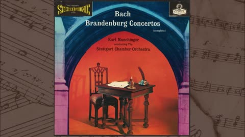 Johann Sebastian Bach | Brandenburg Concertos | Vol. 2 No. 2 In F Major 1st. Mov. Allegro Moderato