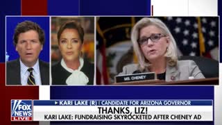 "We've raised thousands!" Kari Lake MOCKS Liz Cheney for attacking her