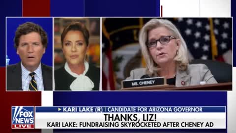 "We've raised thousands!" Kari Lake MOCKS Liz Cheney for attacking her