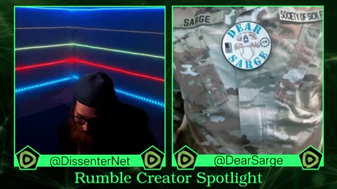 Rumble Creator Spotlight @DearSarge
