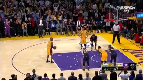 Unforgettable Farewell: Kobe Bryant's Last 5 Minutes in Final Game vs. Jazz