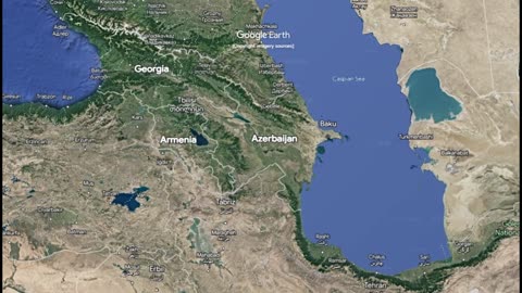 "Azerbaijan 🌍 Expedition: Google Earth Zoom Across 86,600km! #ExploreAzerbaijan"