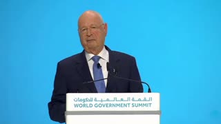 Klaus Schwab WEF at world government summit