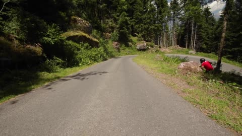 Raw Run __ Snake Road in Switzerland