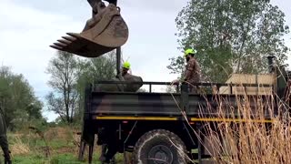 Army detonates WW2 bomb from dried Italian river