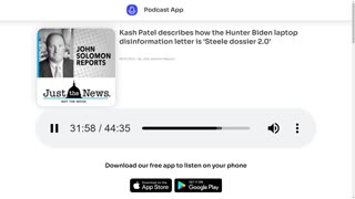 Kash Patel describes how the Hunter Biden laptop disinformation letter is Steele Dossier 2.0