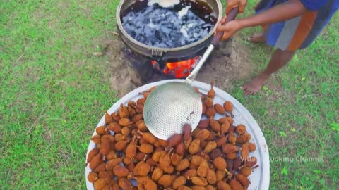 Fried Chicken Drumstick | Chicken Fry Recipe with Mashed Potato | Chicken Recipe Cooking In Village