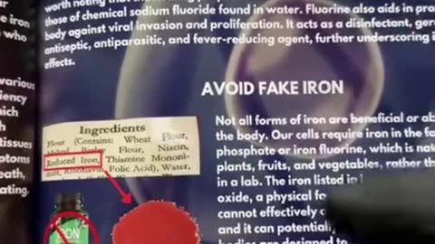 🚫 Pare de Comer Ferro! 🚫 Você não quer metais pesados ​​em seu corpo. ❌