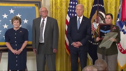 President Biden awards Medal of Honor to two Union soldiers