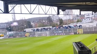 RFC Seraing vs KAA Ghent Match 01.04.2023 Fan experience