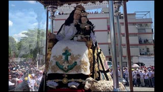 El manto de La Divina Pastora - Barquisimeto