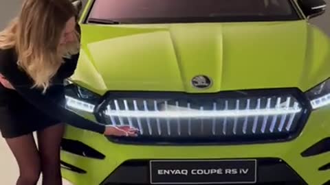 8_ OMG Take a look at THIS insane Skoda Enyaq Coupe RS iV light Shorts Jessicarmaniac Car.mp4