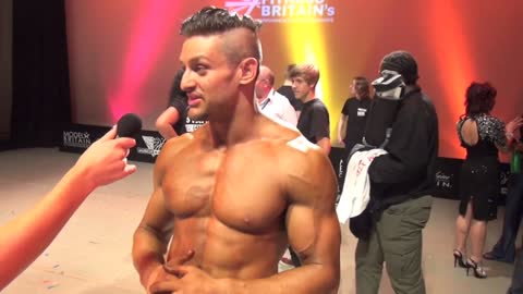Lex Fitness: MUSCLEMANIA FITNESS BRITAIN 2012 Interview, Posing, Bodybuilder, Ripped, Competition