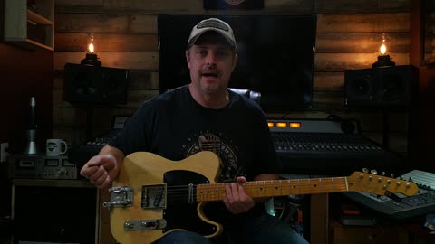 Nashville Licks "3 Minute Lick" 1 Country Shuffle Solo in "G" on guitar
