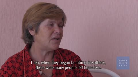 2014, Human Rights Watch Donetsk witnesses shelling killing civilians by Kyiv