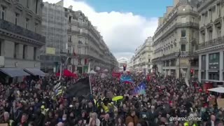 Paris is crowded again today